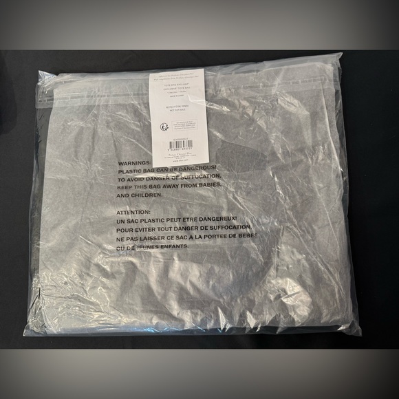 Dior Oblique Mesh Velvet Logo Geometric Large Tote in Black - GWP - New - Picture 11 of 11